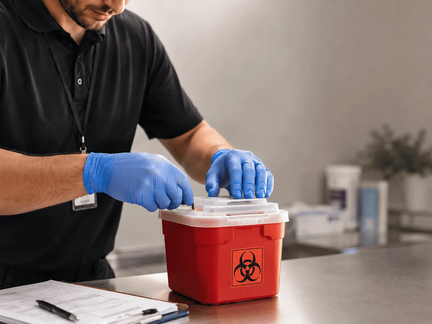 Why choose Sharps Waste Disposal in Rockfall, CT